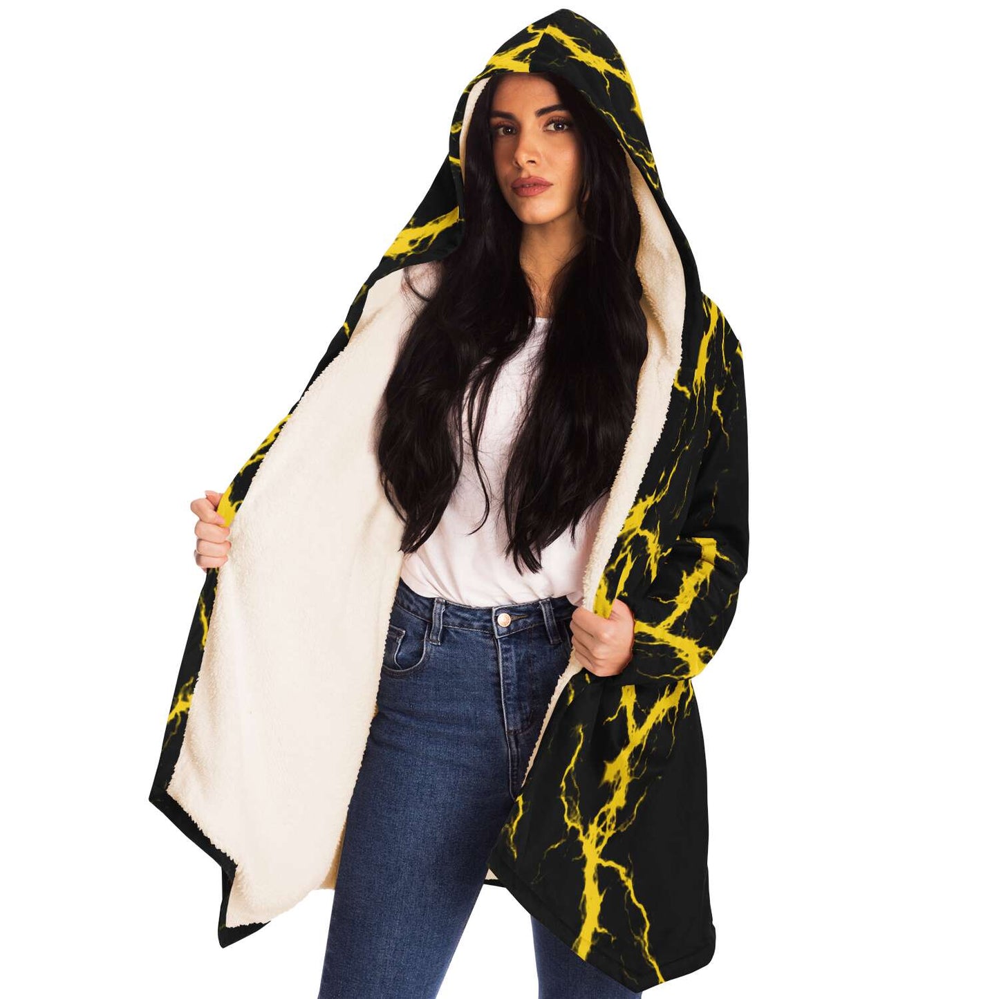 Gold Lightning Cloak