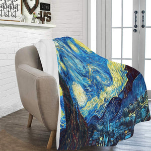 Starry Night Ultra-Soft Micro Fleece Blanket 60" x 80"