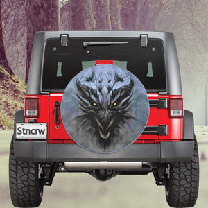 Shadow Dragon Spare Tire Cover (Medium) (16")