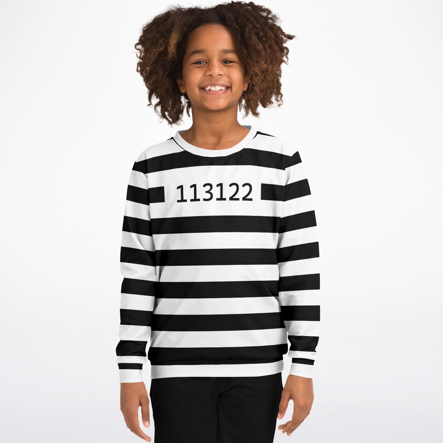 Prison Stripes Youth Sweatshirt