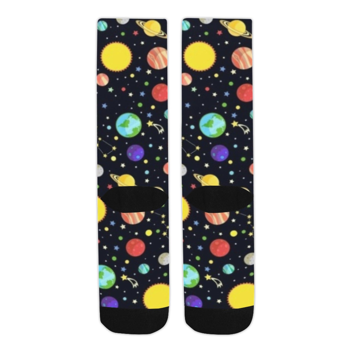 Solar System Sublimated Crew Socks