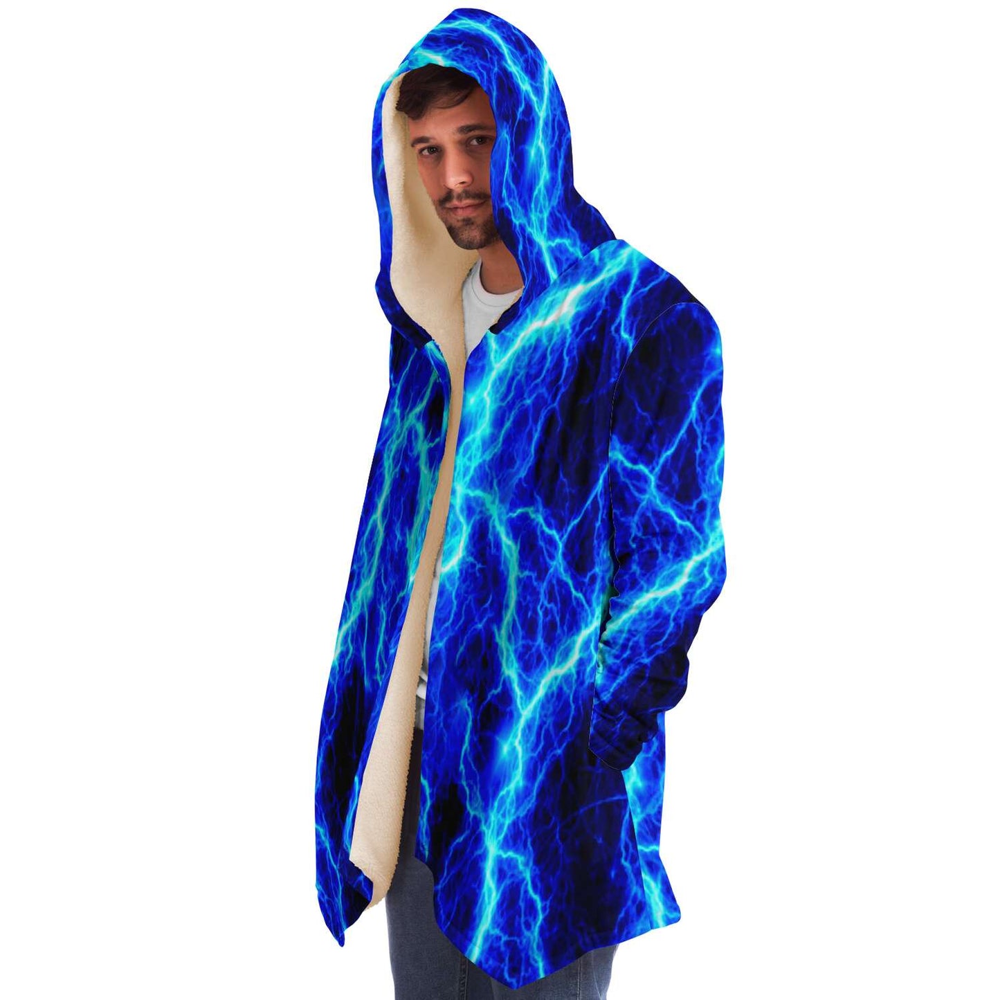 Blue Lightning Cloak