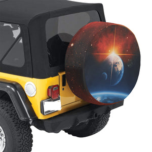 Beautiful Planet Spare Tire Cover (Large) (17")