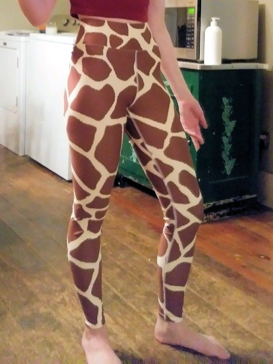 Giraffe Spots Yoga Leggings