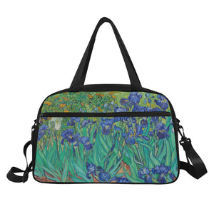 Irises by van Gogh Tote and Cross-body Travel Bag