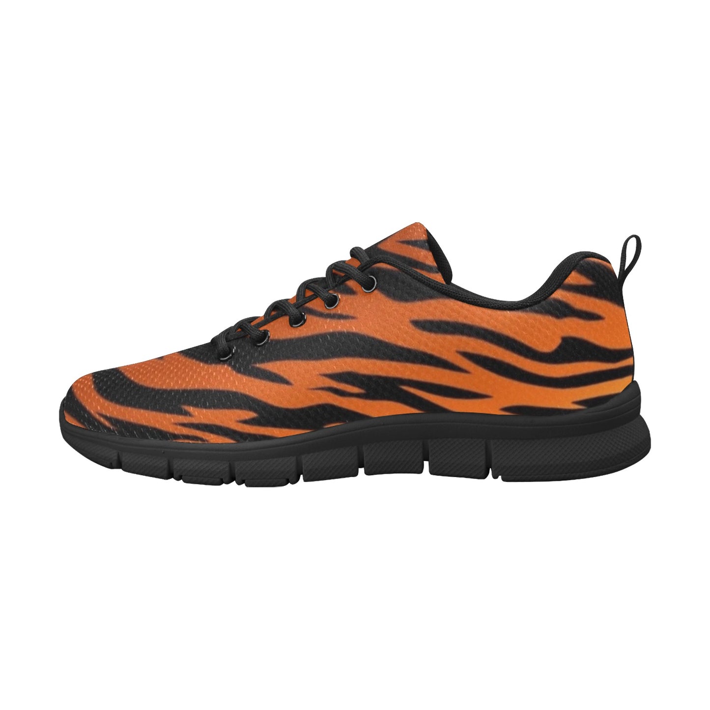 Tiger Striped Men's Breathable Sneakers