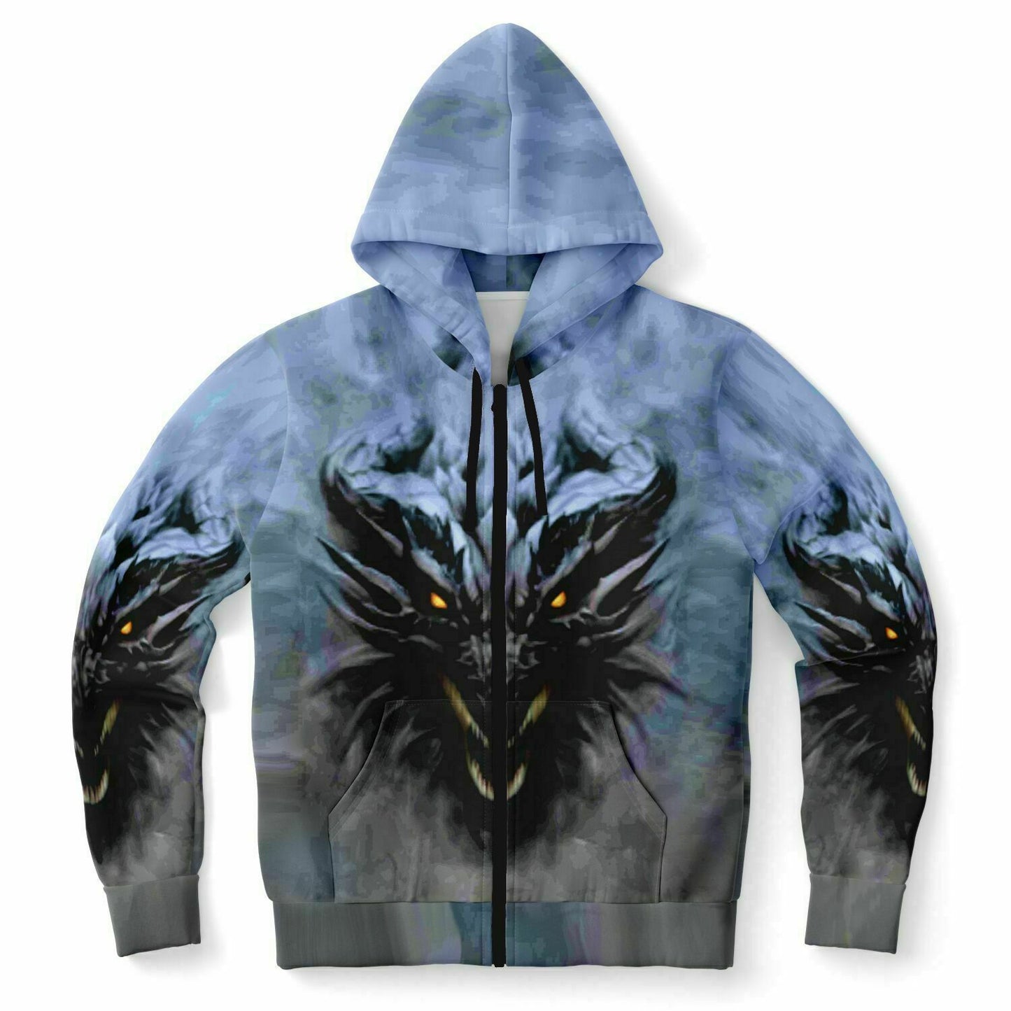 Smoke and Shadow Zip Up Hoodie