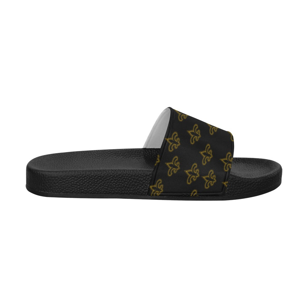 Fleur de Lis Men's Slide Sandals