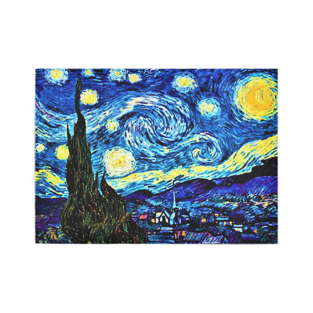 Starry Night Area Rug 7' x 5'