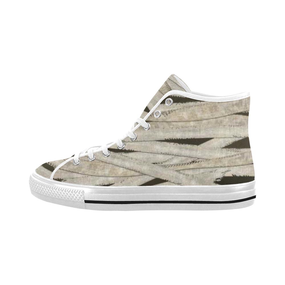 Mummy Wraps High Top Canvas Shoes