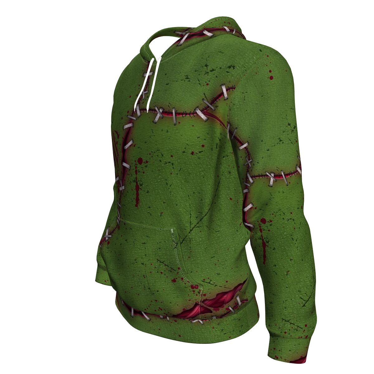 Frankenstein Inspired Pullover Hoodie