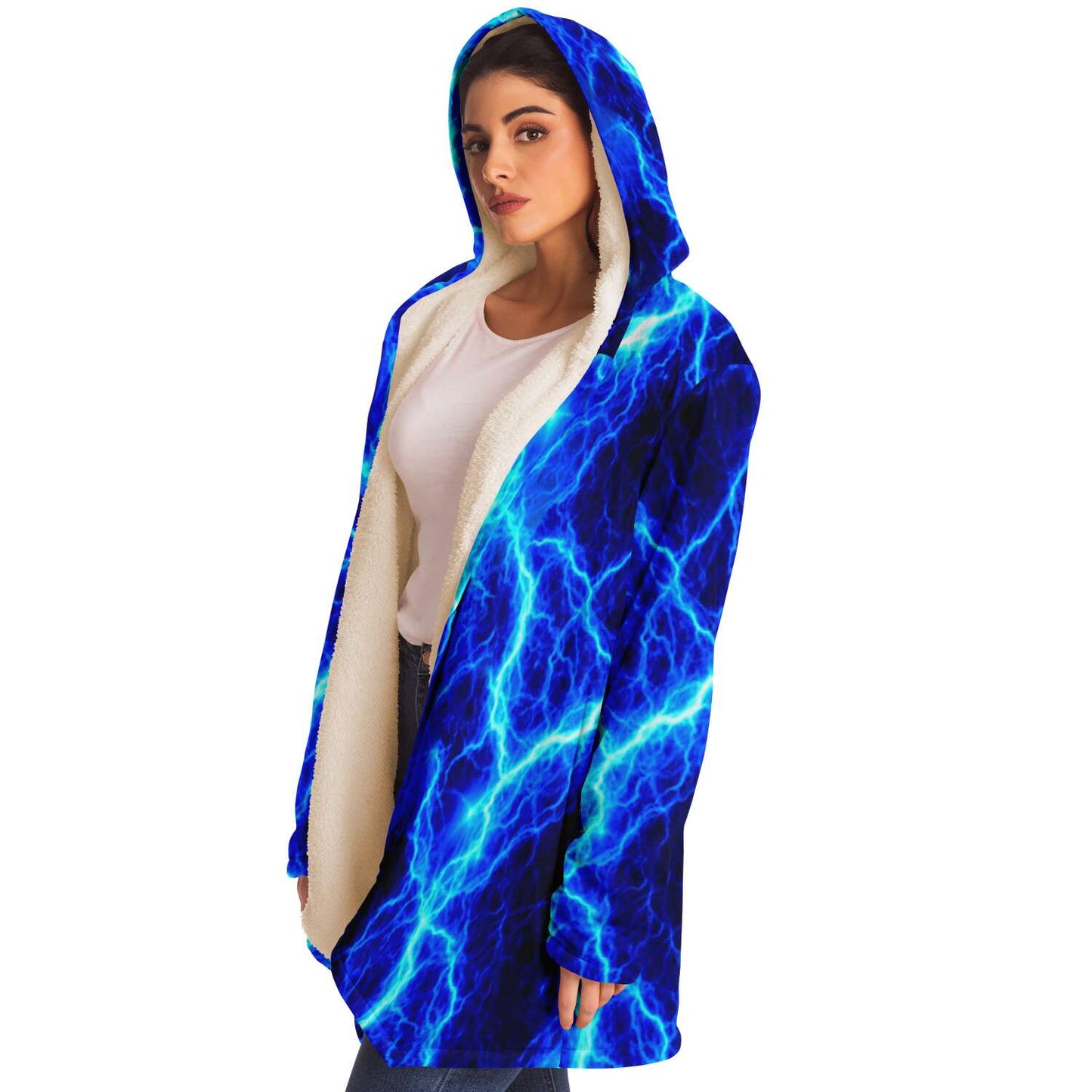 Blue Lightning Cloak