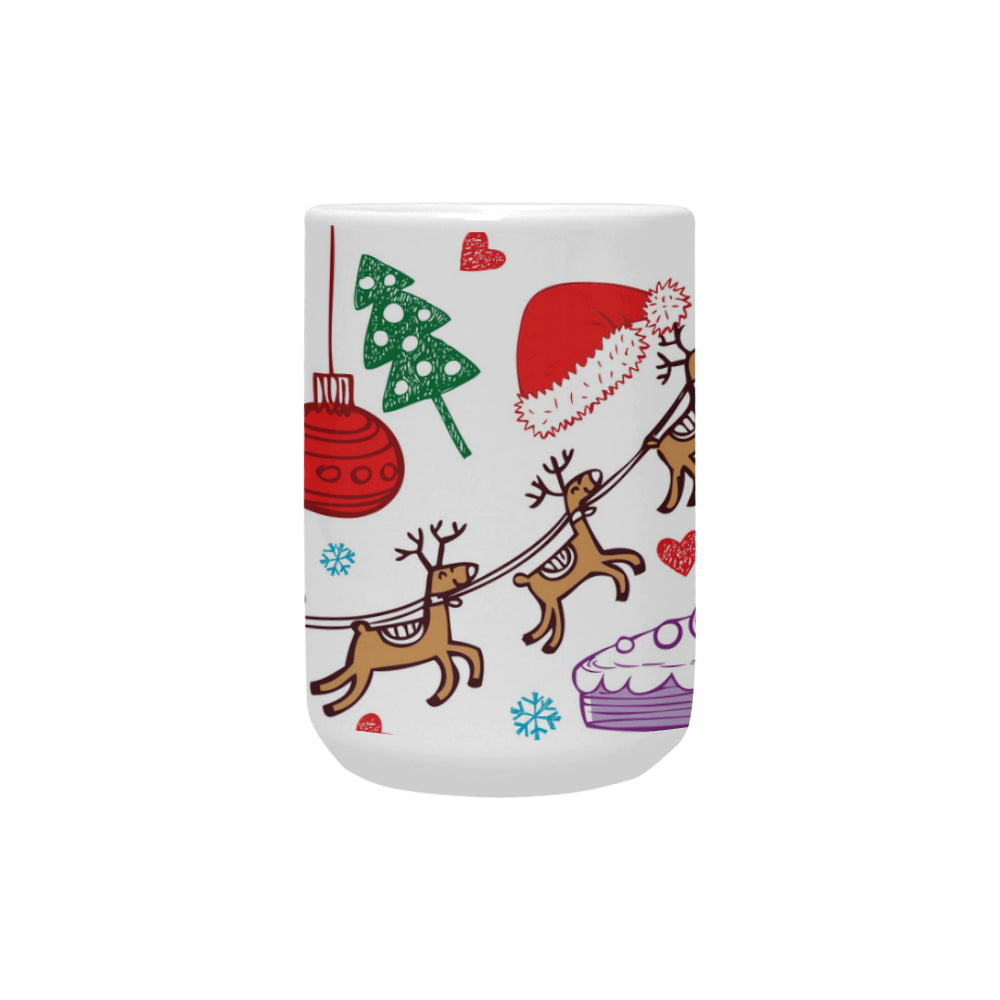 Christmas Playtime 15 oz Ceramic Mug Ceramic Mug (Made In USA)