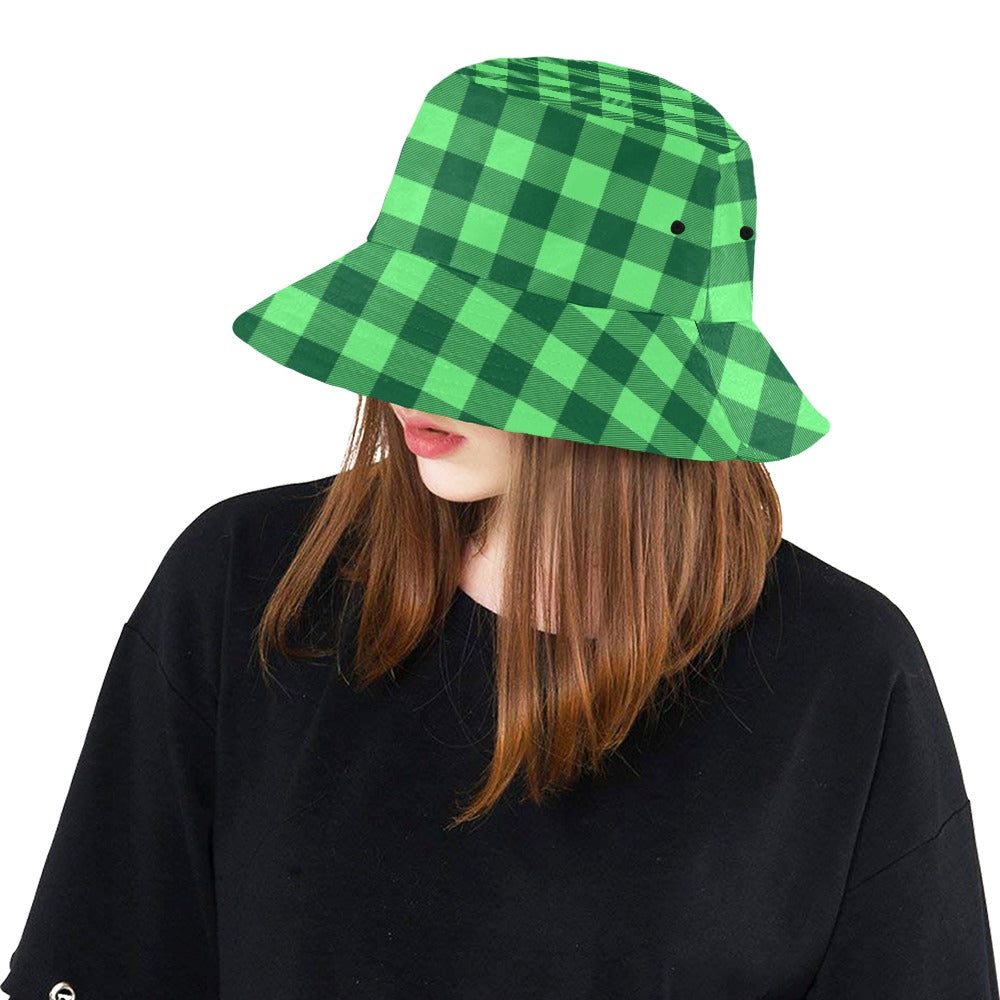 Irish Plaid Bucket Hat