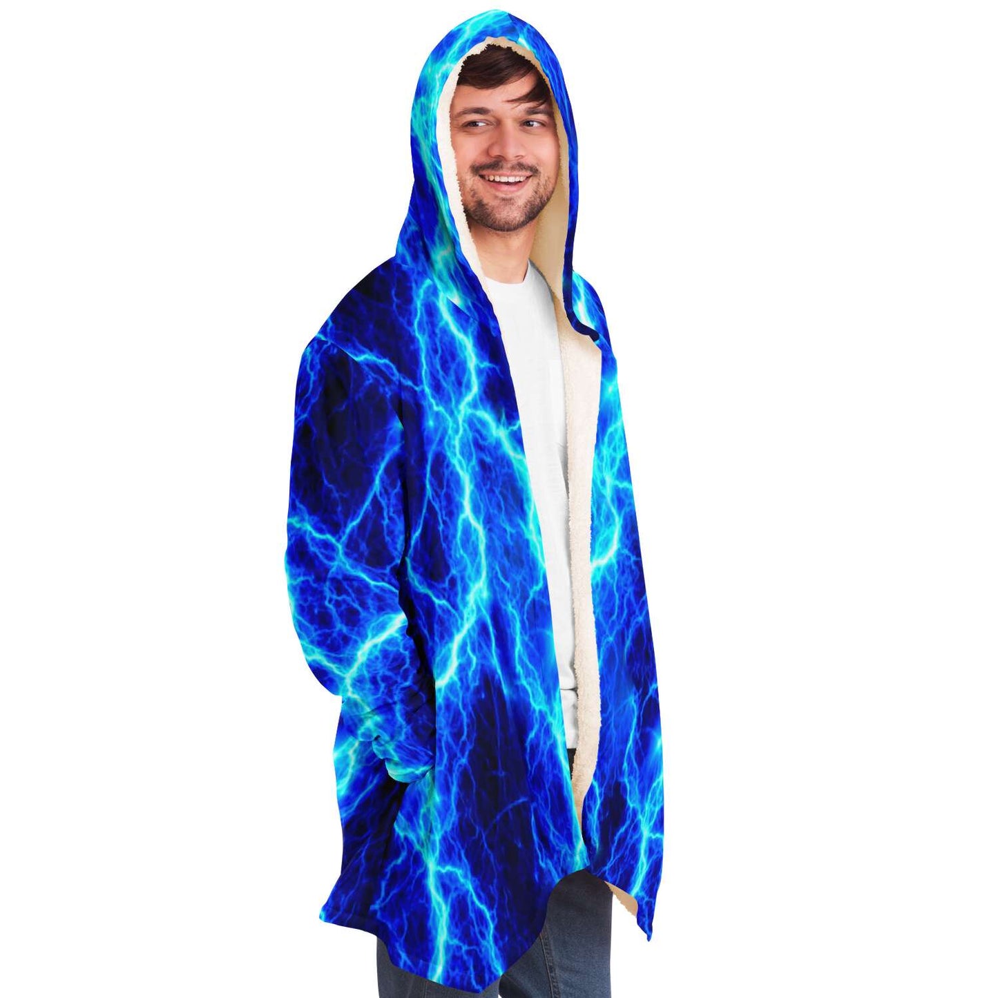 Blue Lightning Cloak