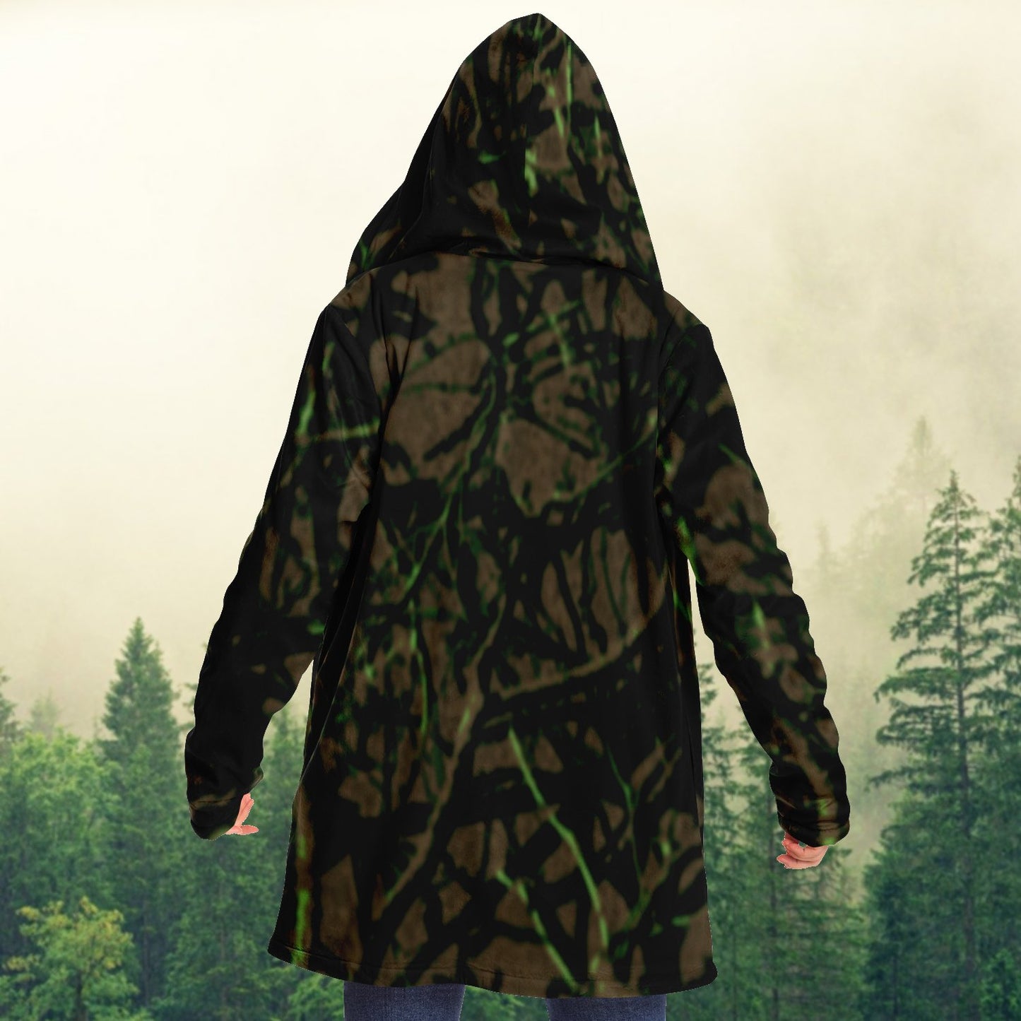 Dark Woods Camouflage Cloak