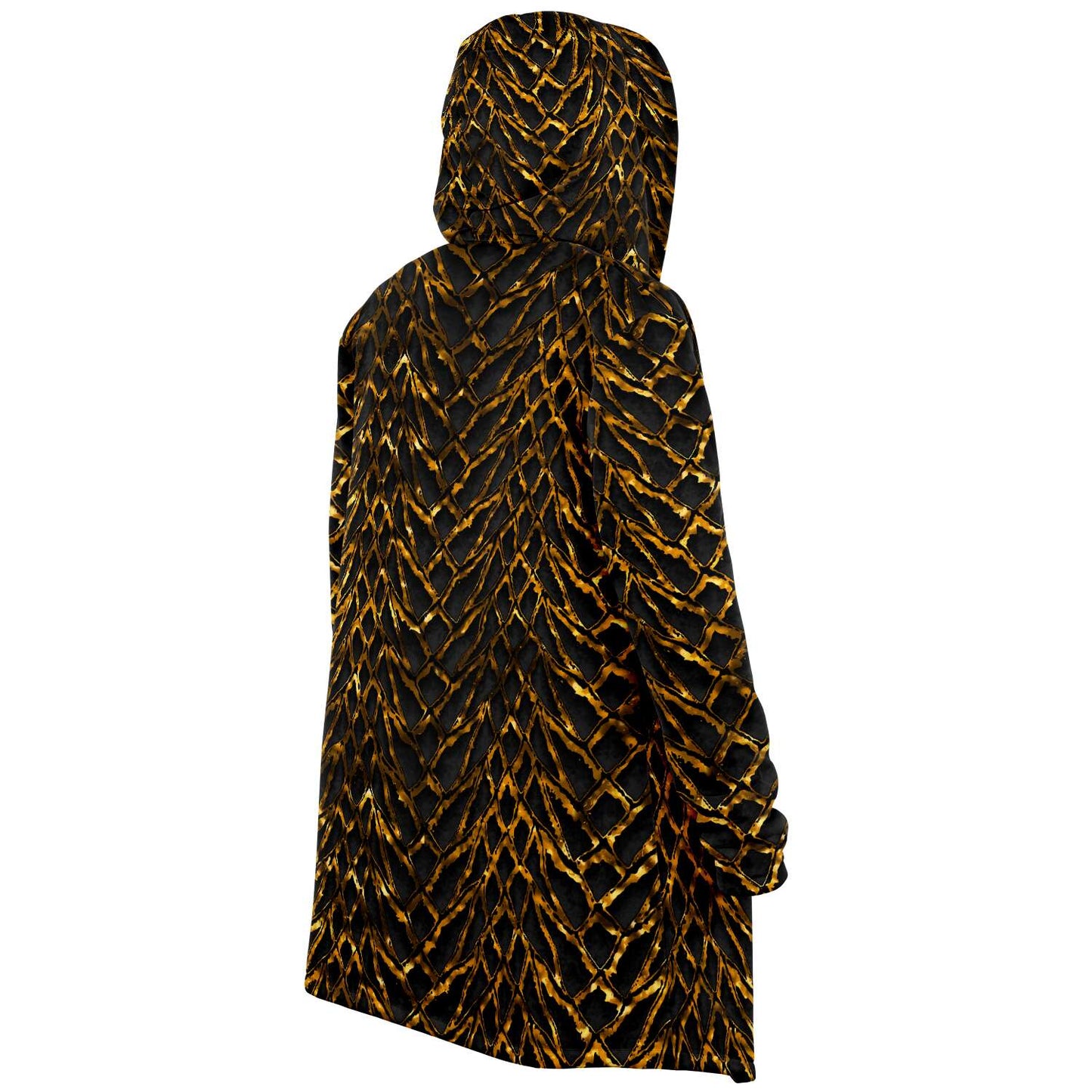 Molten Gold Dragon Scale Cloak