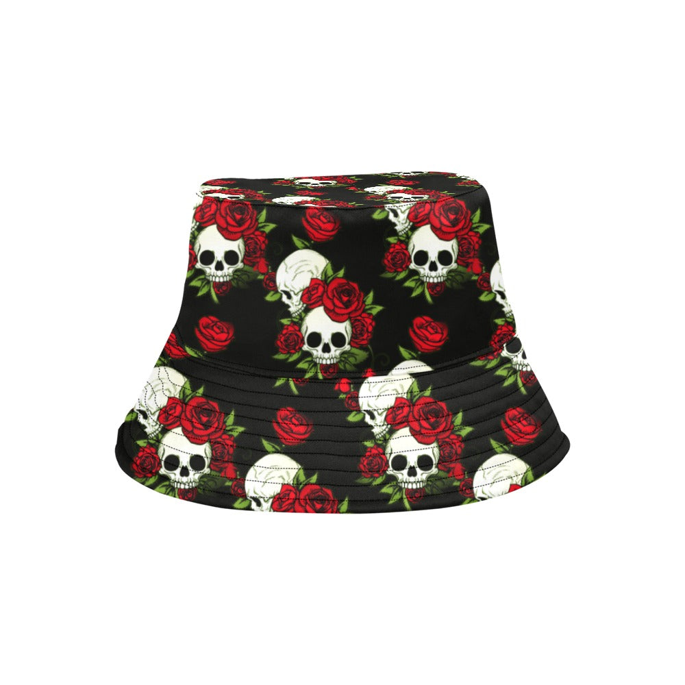 Skulls and Roses Unisex Bucket Hat