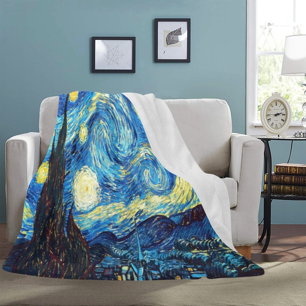 Starry Night Ultra-Soft Micro Fleece Blanket 60" x 80"