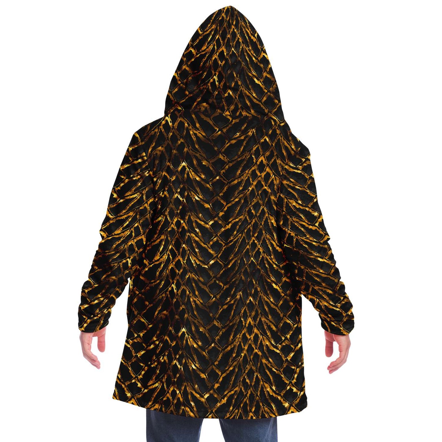 Molten Gold Dragon Scale Cloak