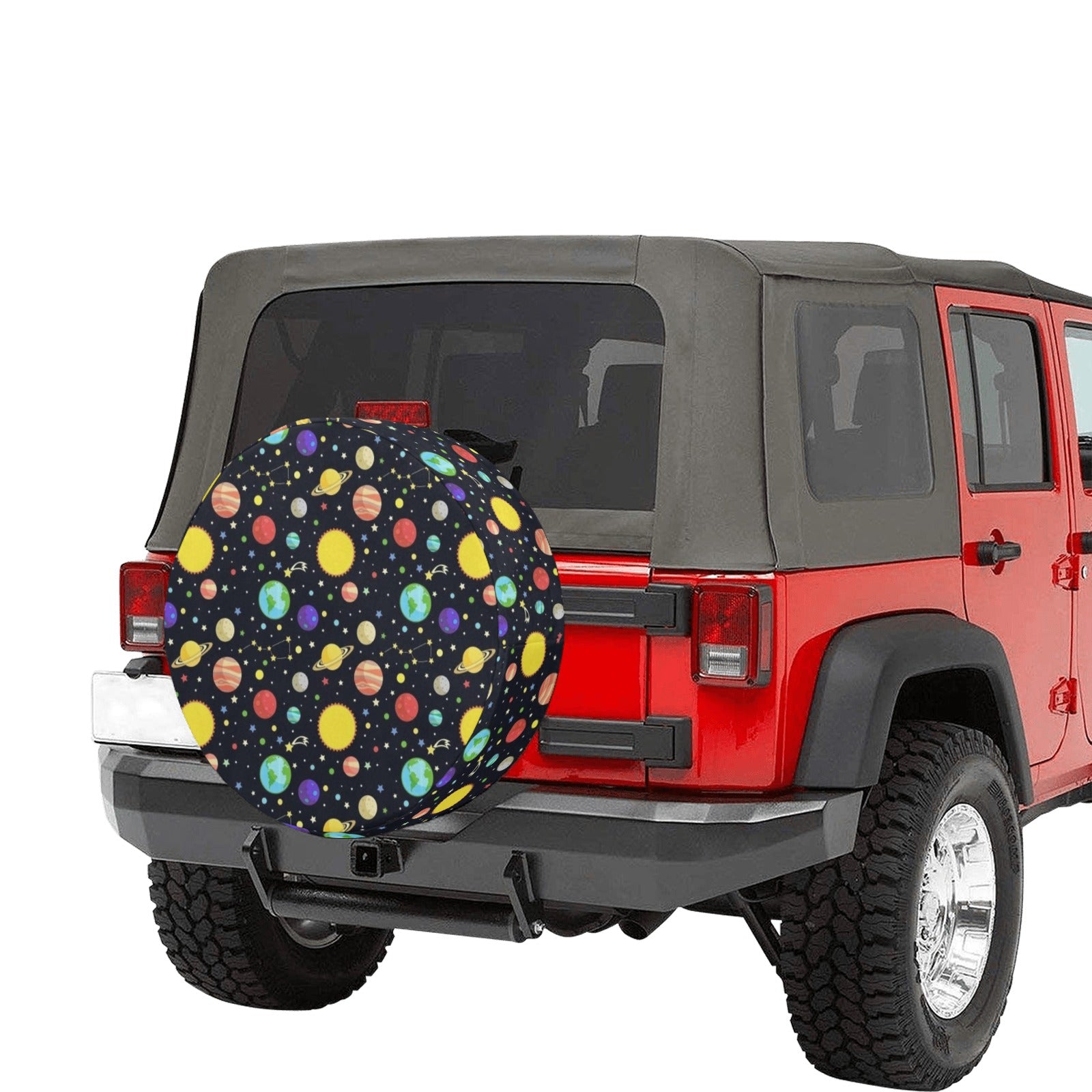Solar System Spare Tire Cover (Small) (15")