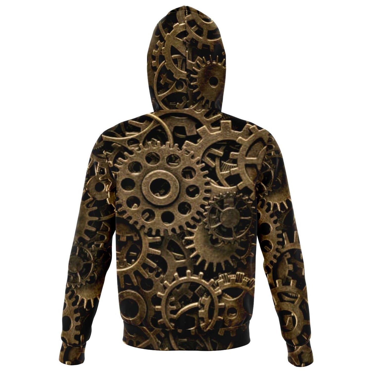 Steampunk Gears Zip Up Hoodie