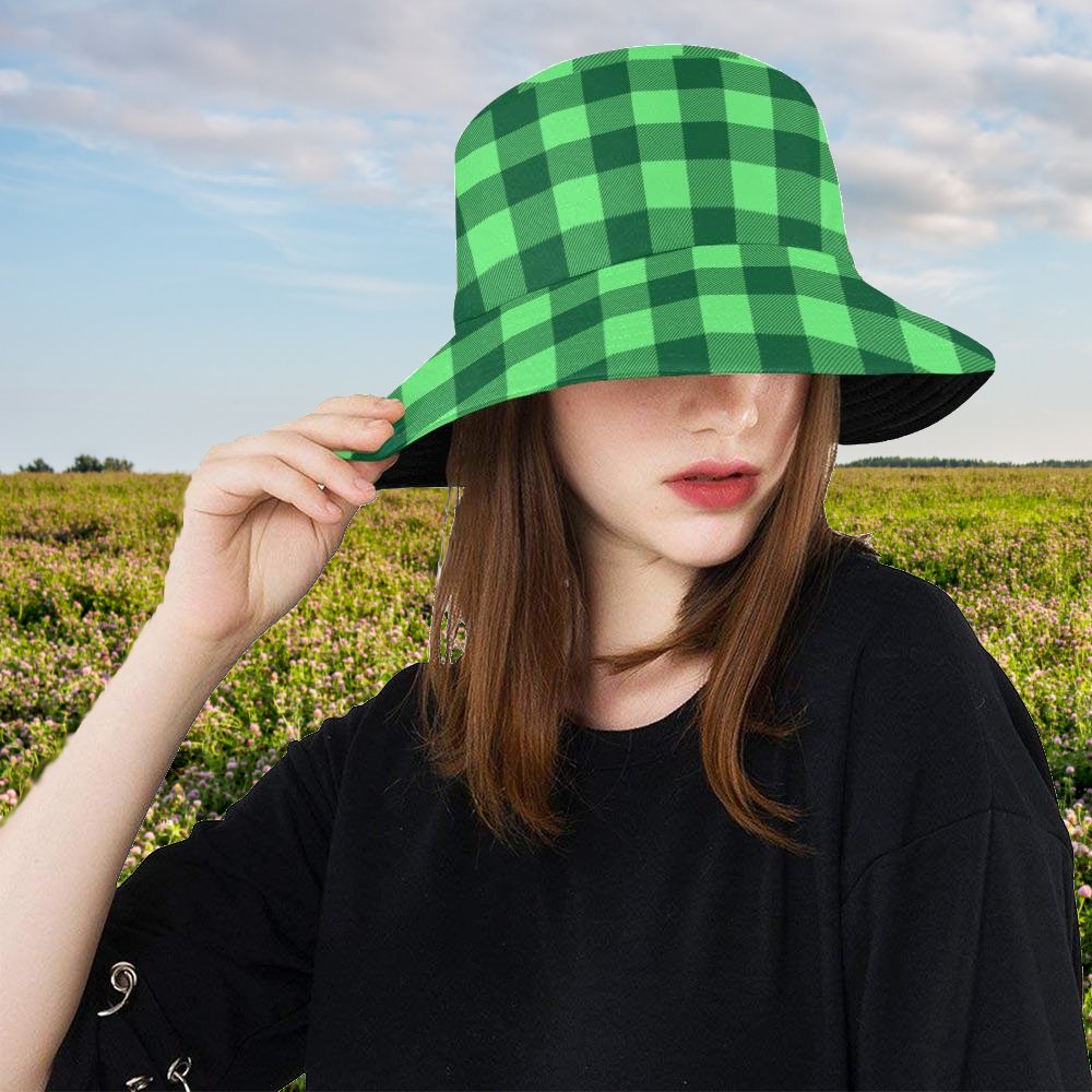 Irish Plaid Bucket Hat