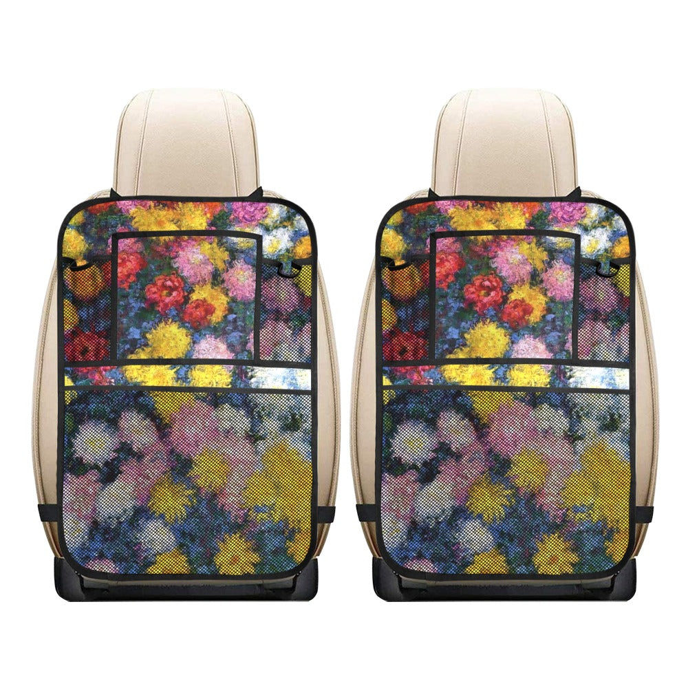 Monet's Carnations Car Seat Back Organizer (2-Pack)