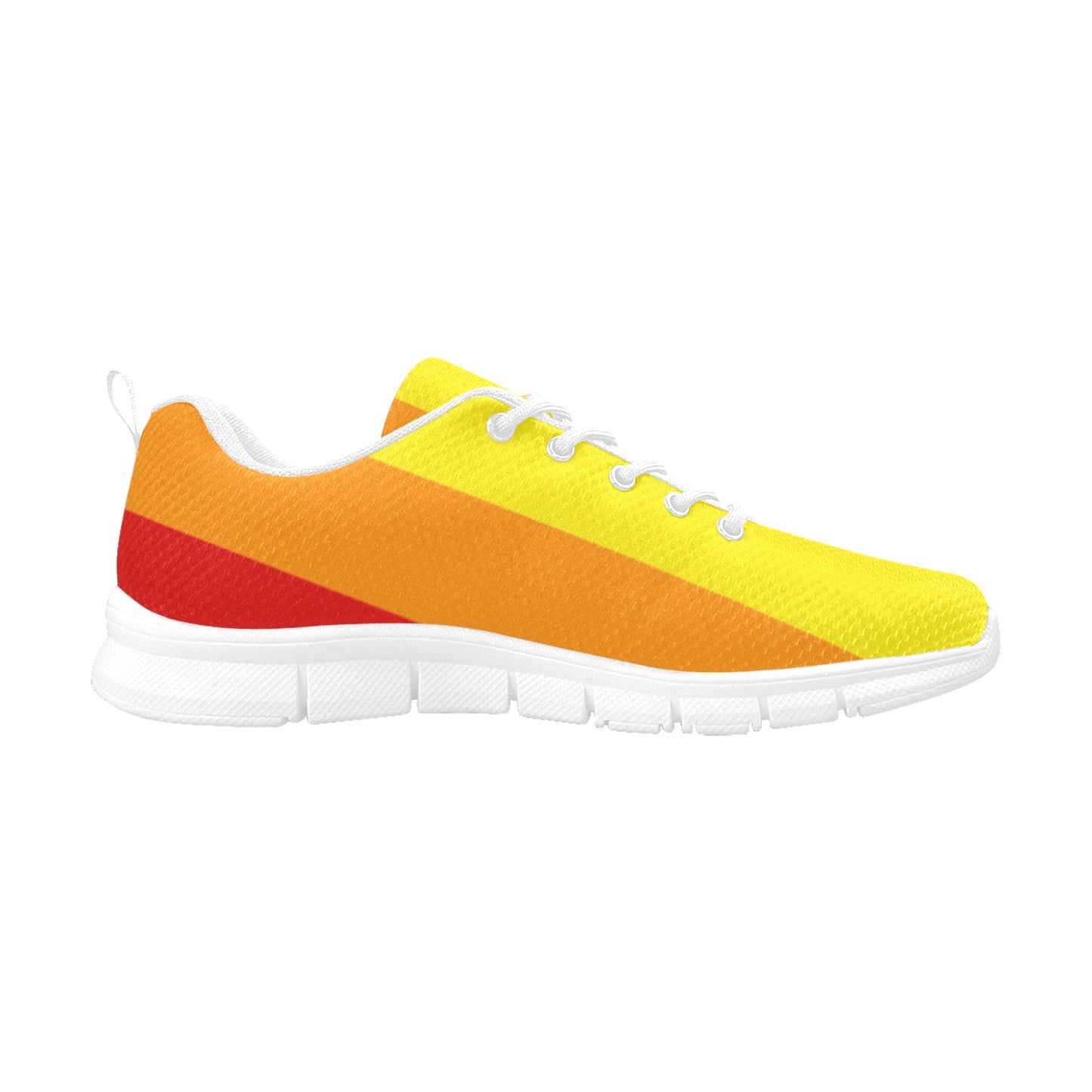 Rainbow Stripe Women's Breathable Sneakers