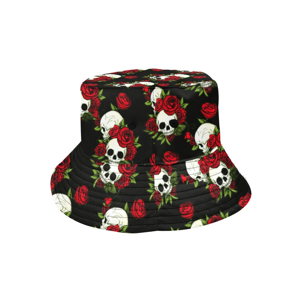 Skulls and Roses Unisex Bucket Hat