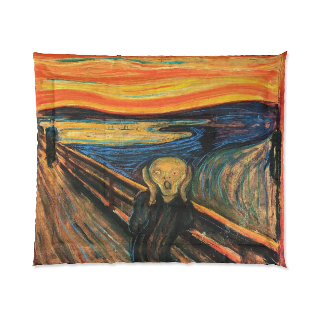 The Scream by Edvard Munch Comforter