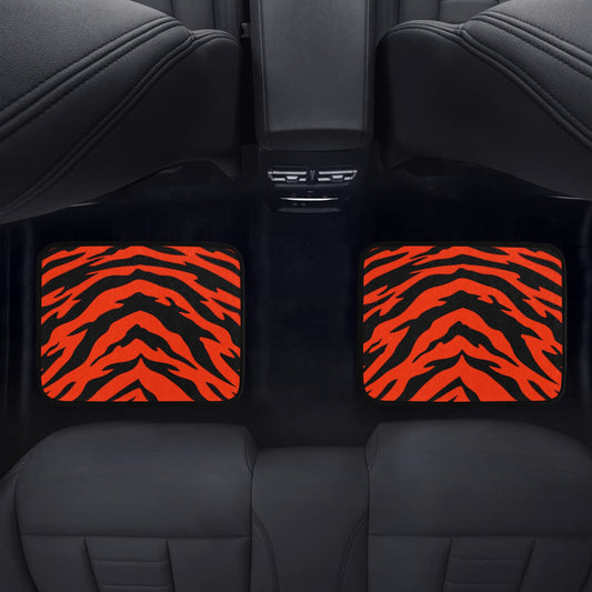 Bengal Tiger Stripe Back Floor Mats (2pcs)