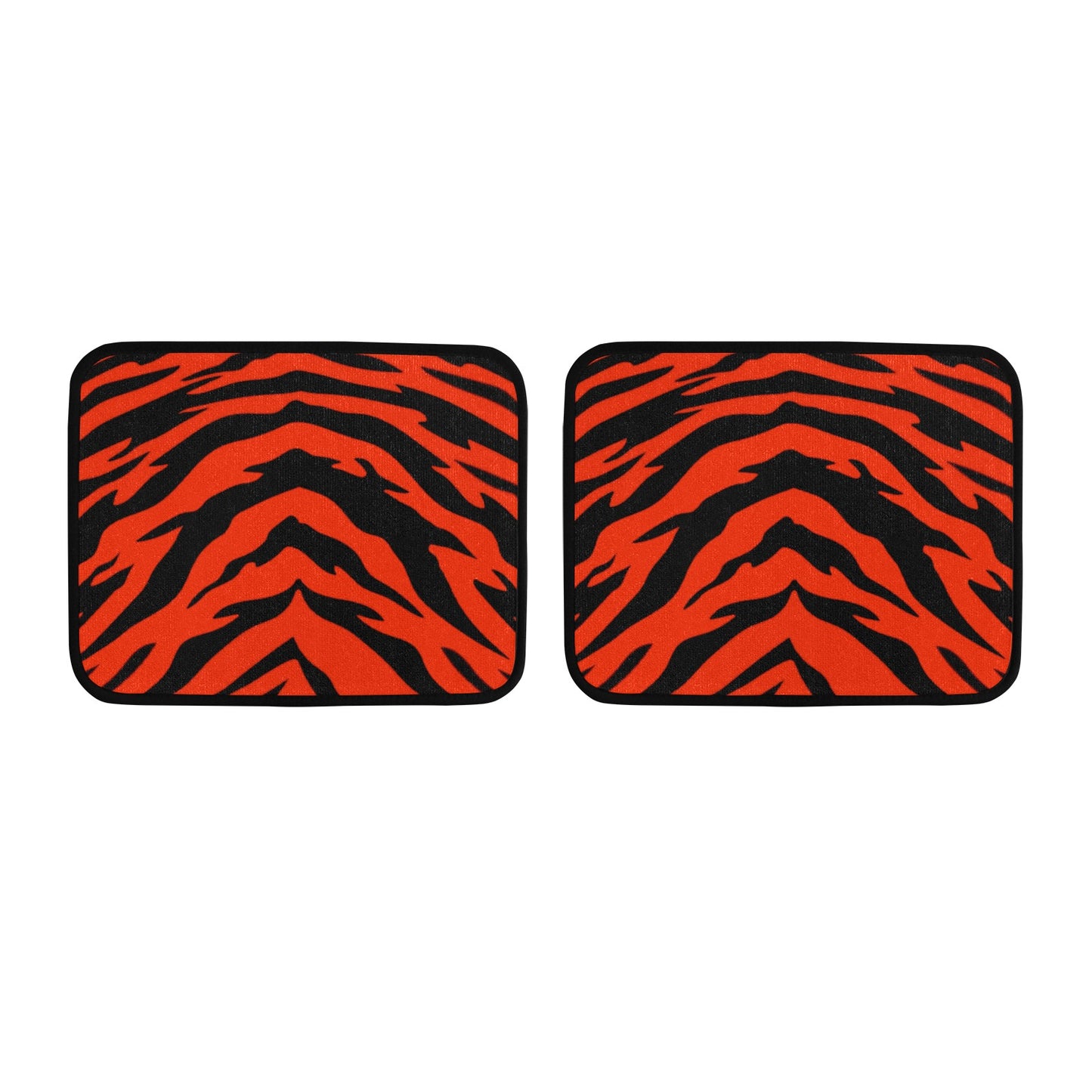 Bengal Tiger Stripe Back Floor Mats (2pcs)