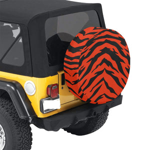 Bengal Tiger Stripe Spare Tire Cover (Small) (15")