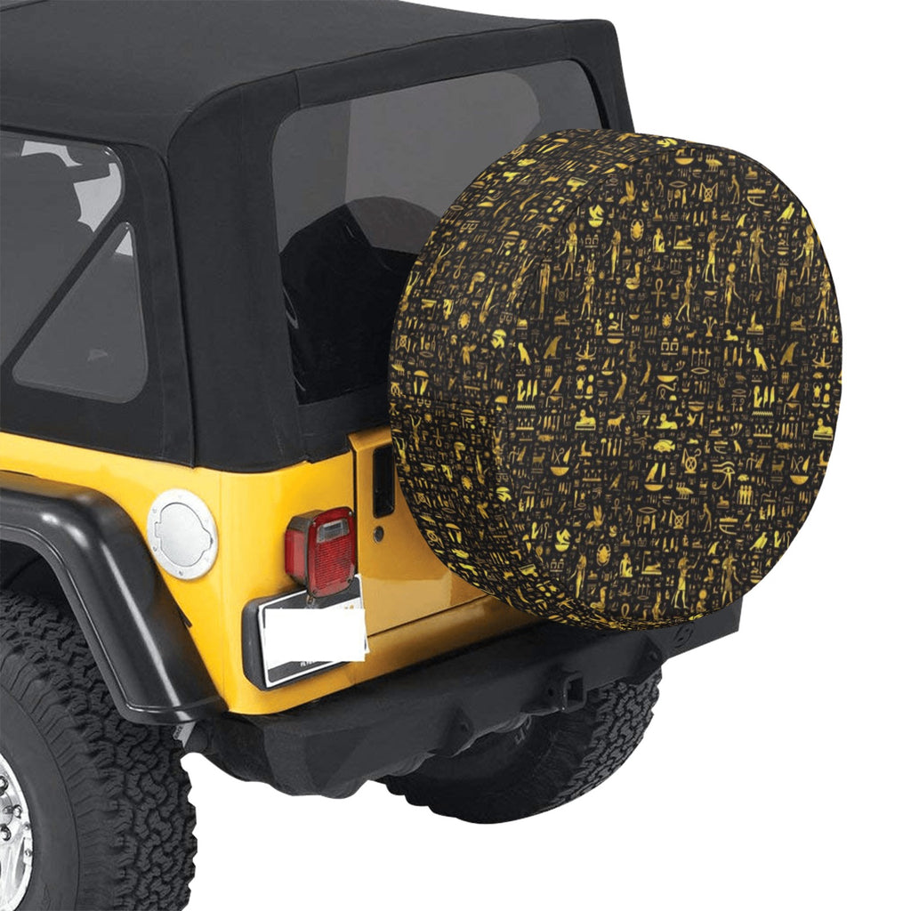 Drive Like an Egyptian Spare Tire Cover (Large) (17")