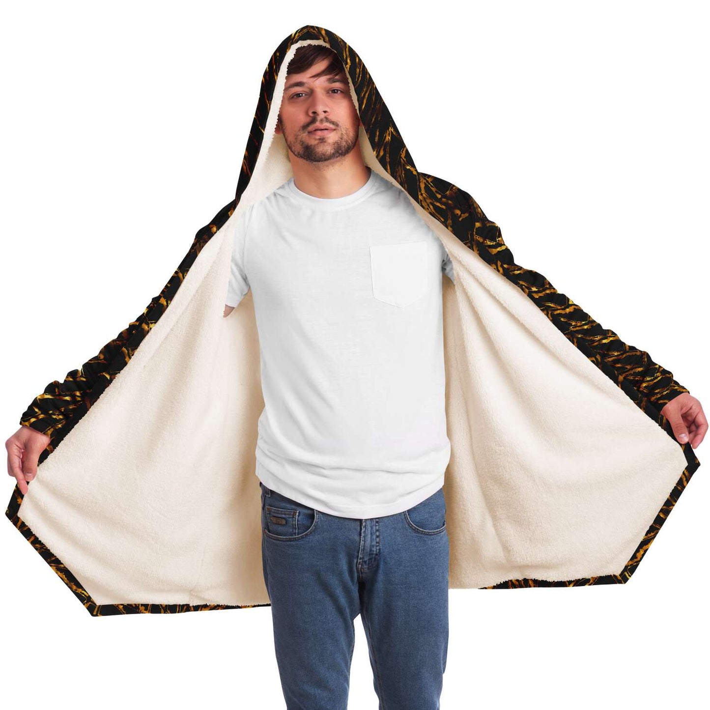 Molten Gold Dragon Scale Cloak