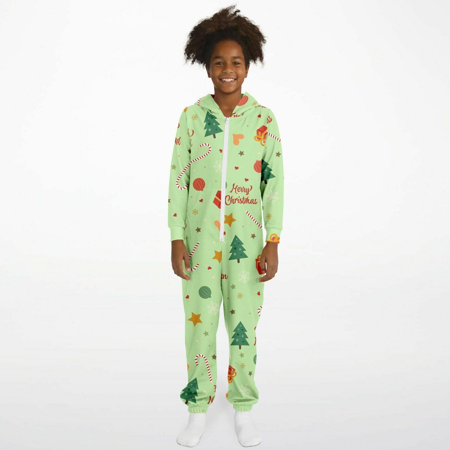 Merry Christmas Youth Jumpsuit