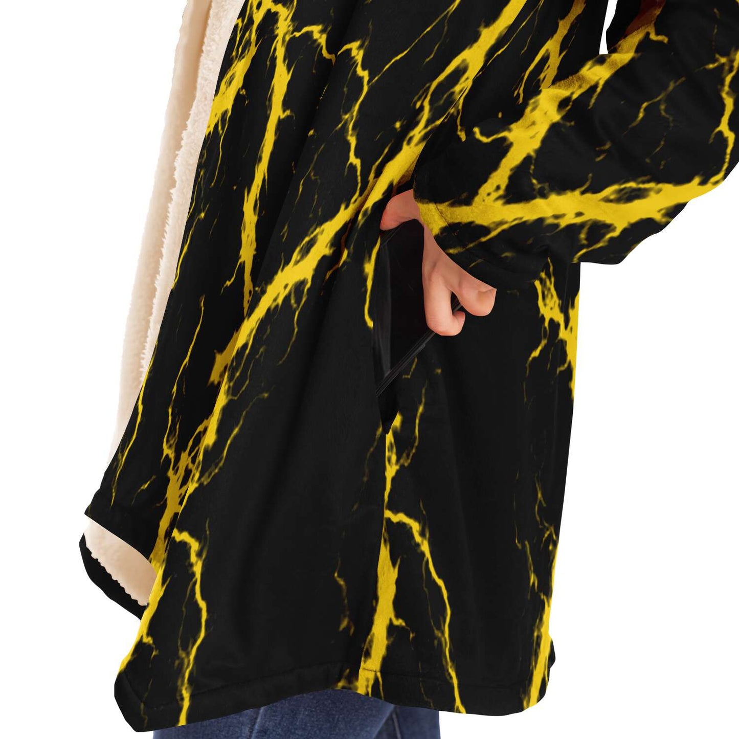 Gold Lightning Cloak