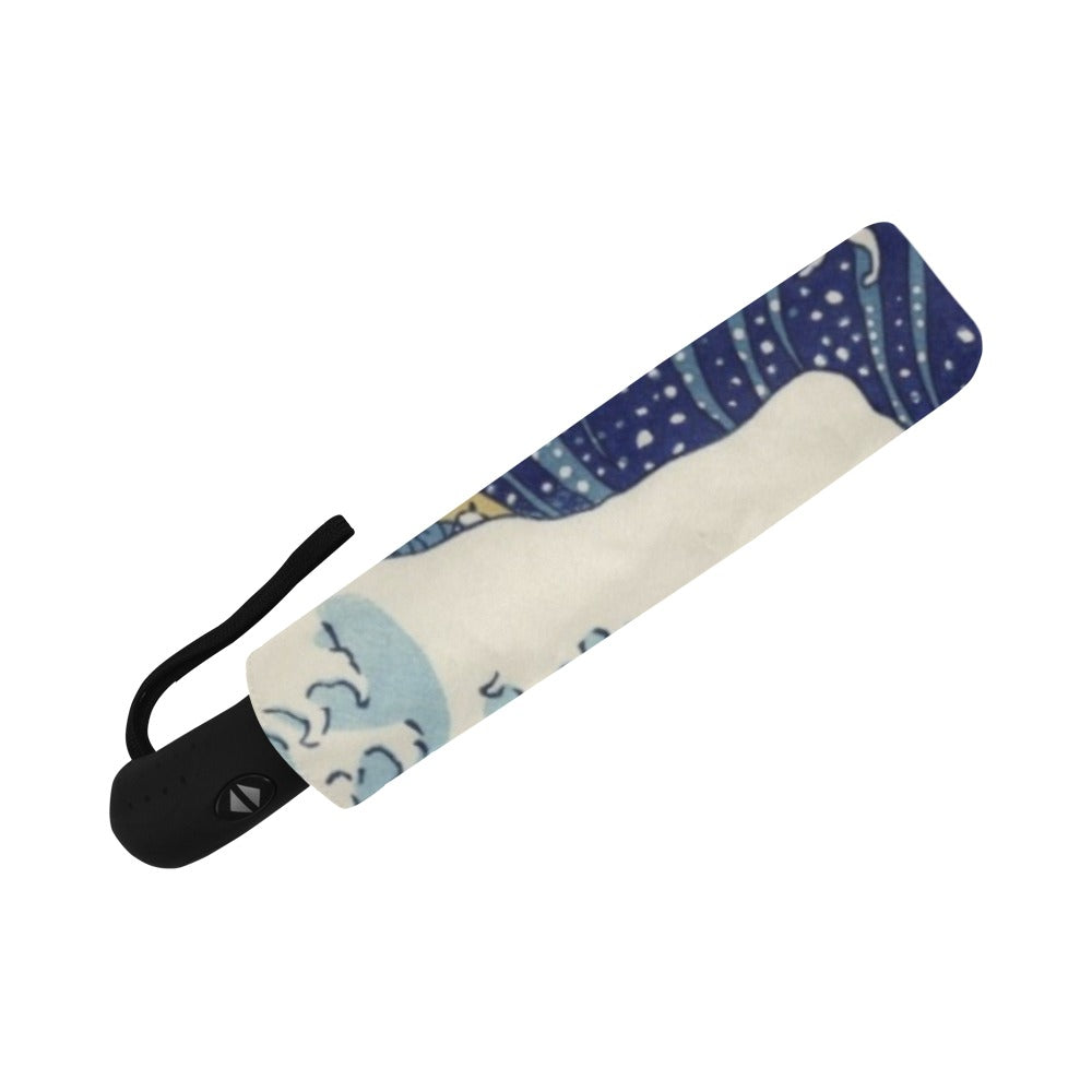 Great Wave Automatic Foldable Umbrella