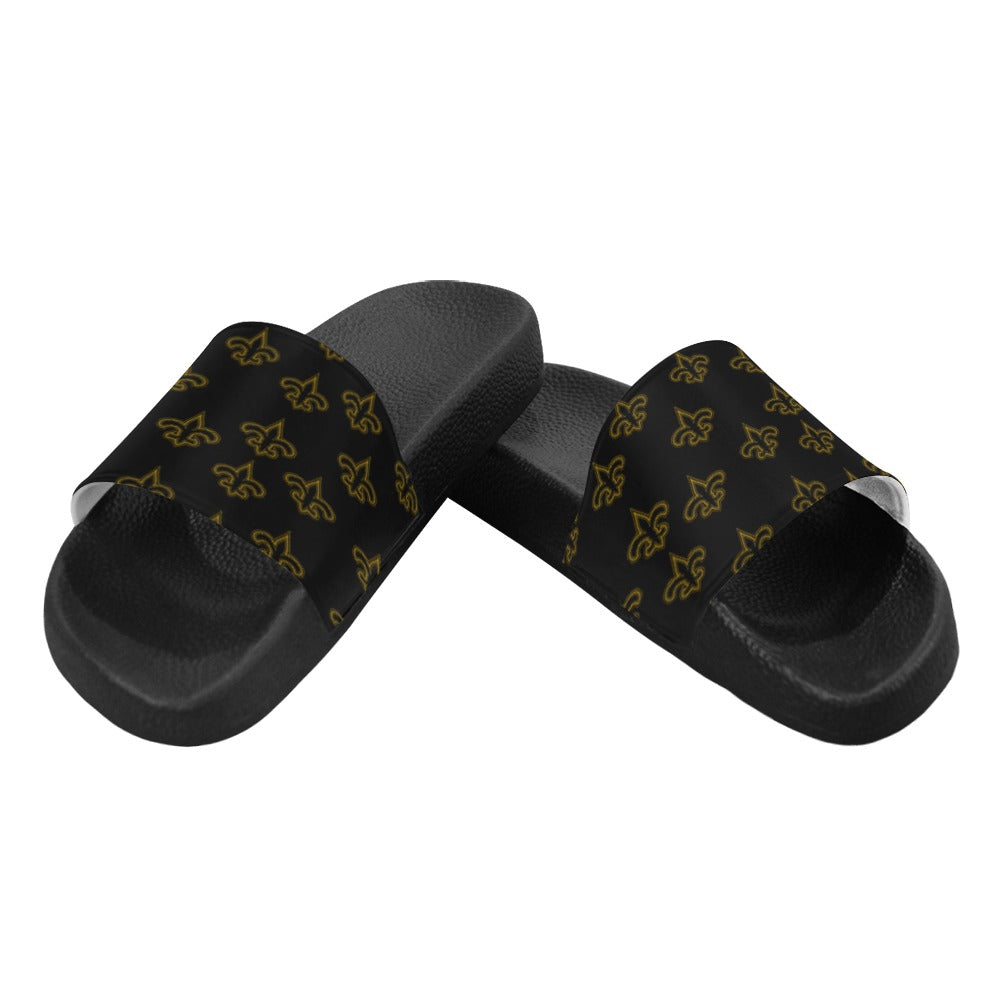 Fleur de Lis Men's Slide Sandals