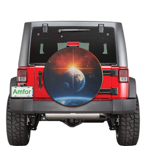 Beautiful Planet Spare Tire Cover (Small) (15")
