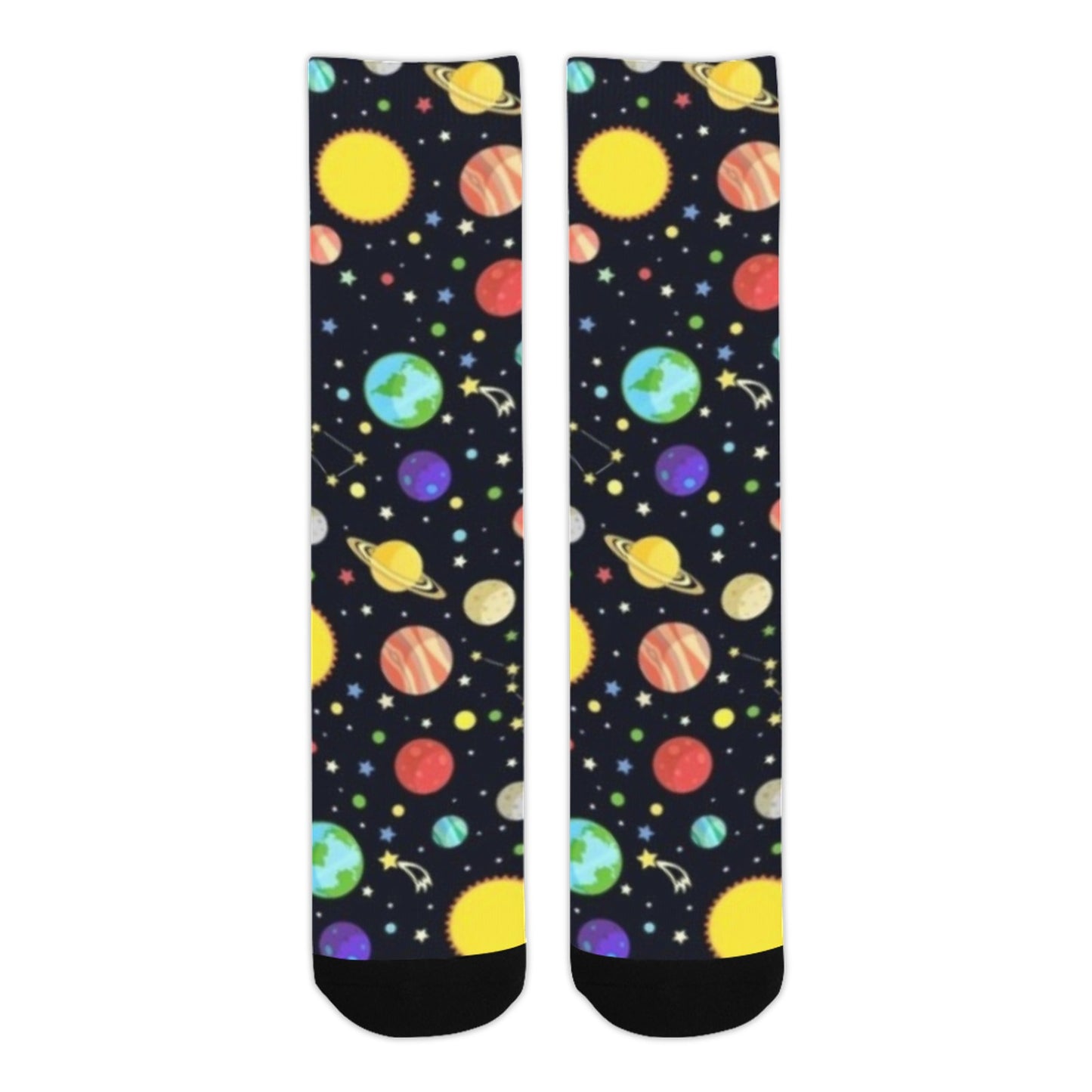 Solar System Sublimated Crew Socks