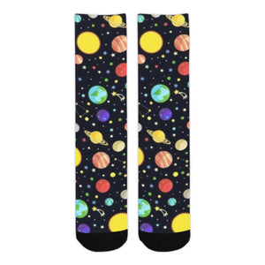 Solar System Sublimated Crew Socks