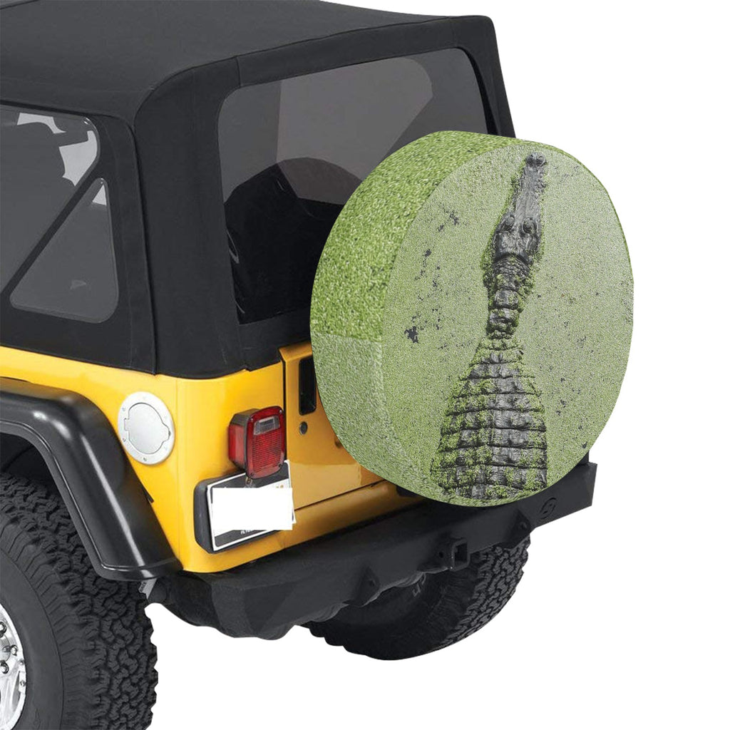 Gator in the Swamp Spare Tire Cover (Small) (15")