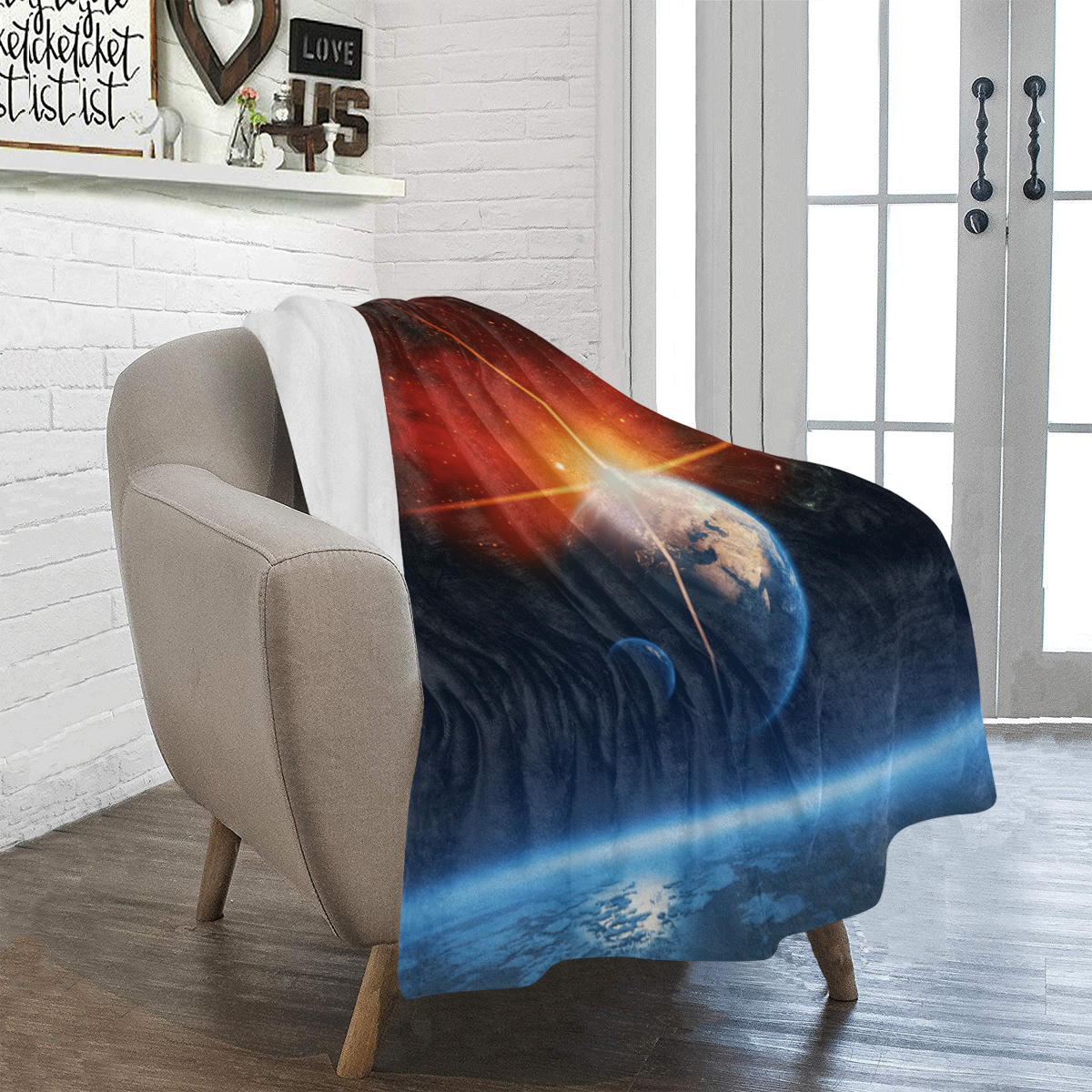 Beautiful Planet Ultra-Soft Micro Fleece Blanket - 4 Sizes