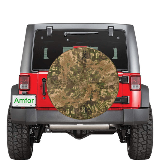 Dry Country Camo Spare Tire Cover (Large) (17")