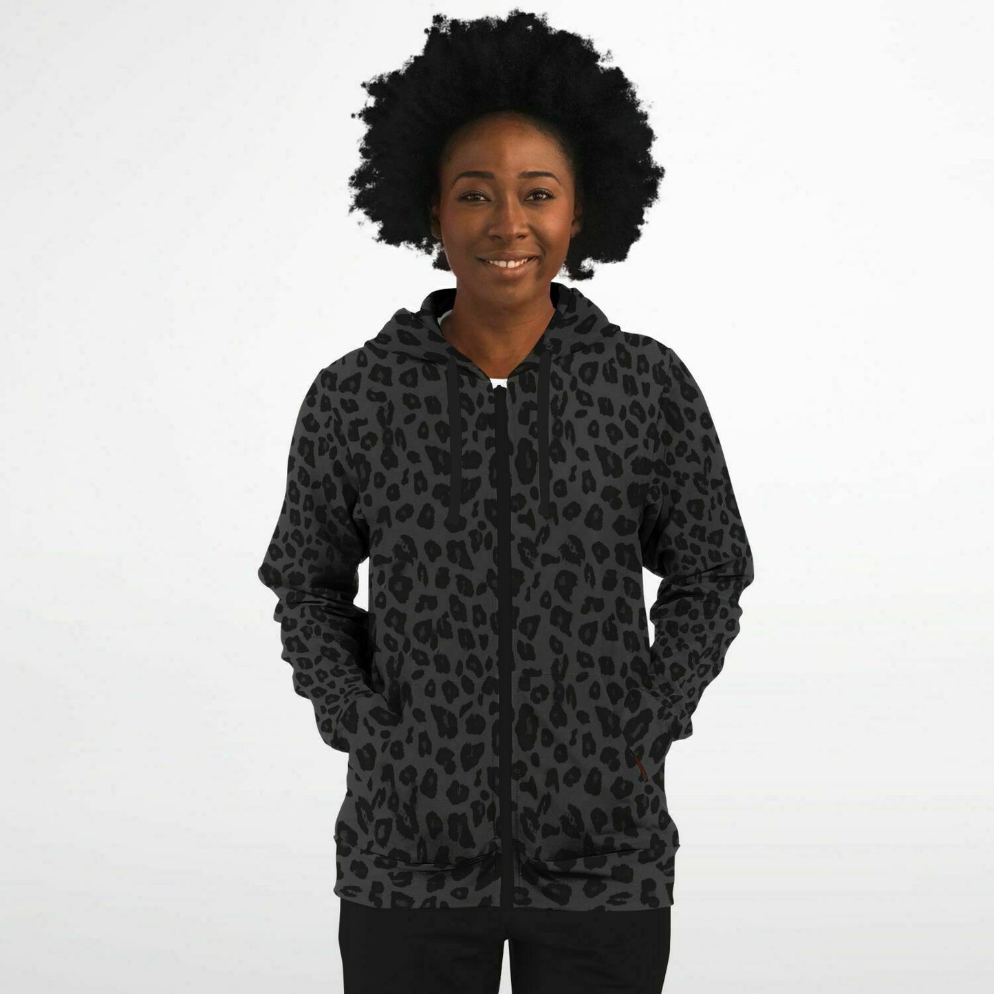 Black Panther Unisex Full Zip Hoodie