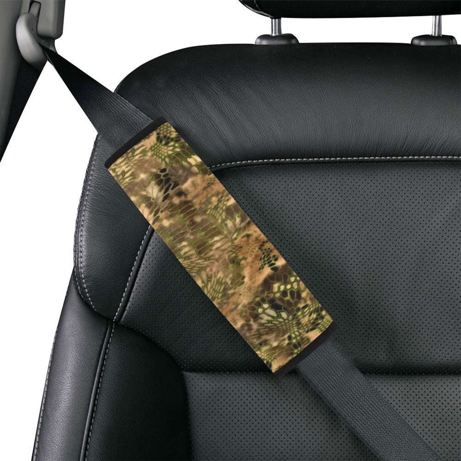 Dry Country Camo Seat Belt Cover 7" x 12.6"