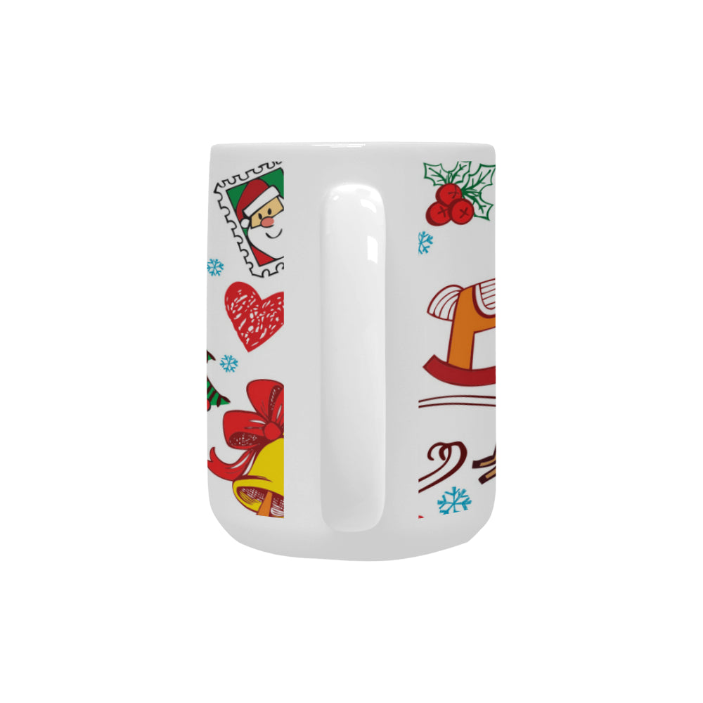 Christmas Playtime 15 oz Ceramic Mug Ceramic Mug (Made In USA)