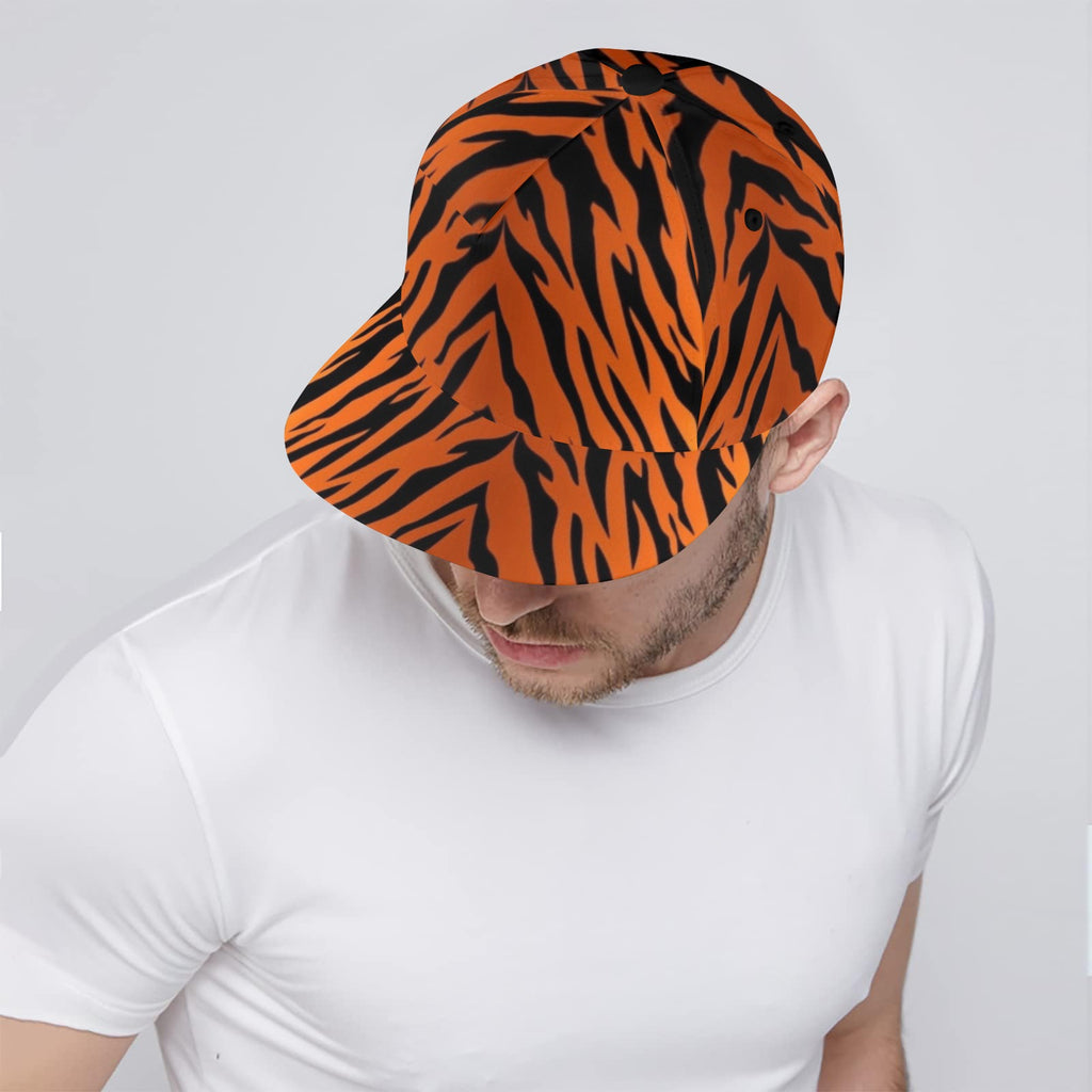 Bengal Tiger Stripe Snapback Cap